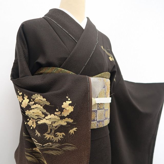 【新品・訪問着】和田光正 落款 着物 正絹 仕付け糸付 tomihisa”煌めきの中に晴れの日の格式を宿して”9654