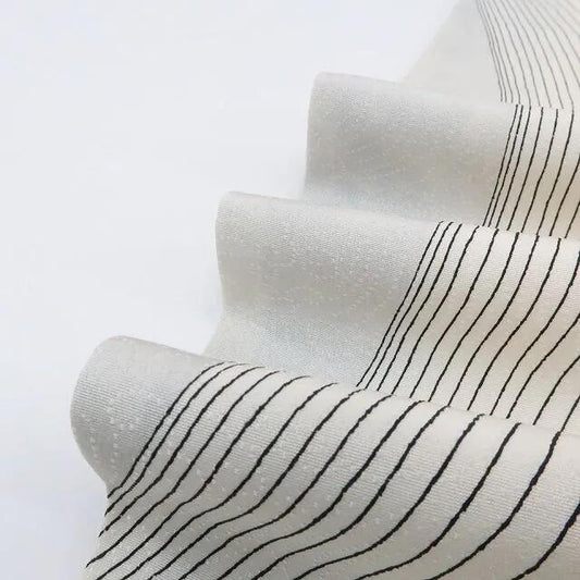 【中古】まめ藤 m518 正絹 銀駒刺繍 手縫い仕立て 訪問着