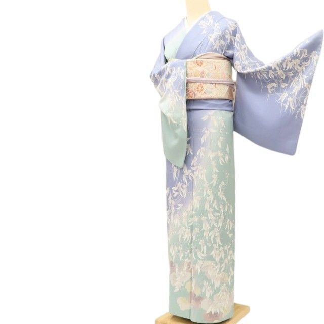 百華Y5720 美品 着物 正絹 手縫い仕立て 訪問着