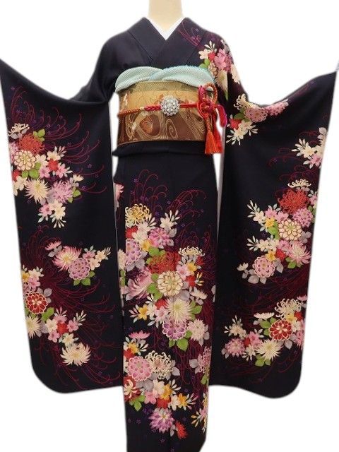 百華Y5742 美品 振袖・長襦袢2点セット 着物 成人式