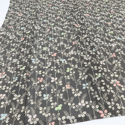 百華 Y5450 美品 夏着物 古典小紋紅型 絽 正絹 手縫い仕立て 小紋