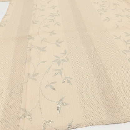 百華 Y5465 美品 夏着物 トールサイズ 正絹 手縫い仕立て 塩沢お召