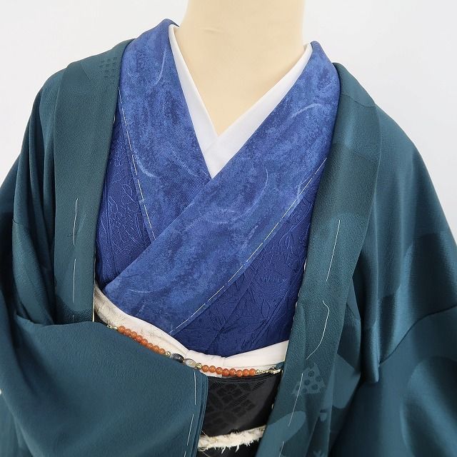 【新古品】tomihisa 新品 猫 着物 正絹 仕付け糸付 ロング丈 長羽織 4425