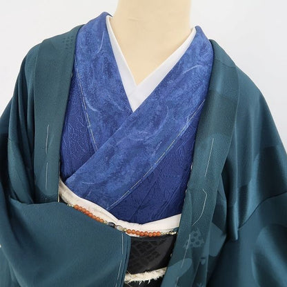 【新古品】tomihisa 新品 猫 着物 正絹 仕付け糸付 ロング丈 長羽織 4425