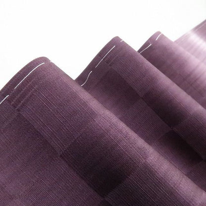 【新古品】tomihisa 新品 やまと誂製 市松 着物 正絹 仕付け糸付 付下げ 4495