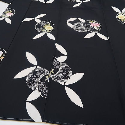 【新古品】tomihisa 新品 七宝 着物 正絹 仕付け糸付 訪問着 4638