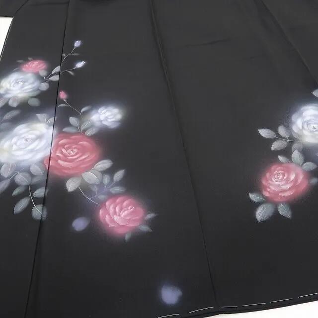 【中古】tomihisa 美品 濡れ描き友禅作家 高橋峰陵 落款 着物 正絹 仕付け糸付 トールサイズ 訪問着 4781