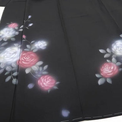 【中古】tomihisa 美品 濡れ描き友禅作家 高橋峰陵 落款 着物 正絹 仕付け糸付 トールサイズ 訪問着 4781