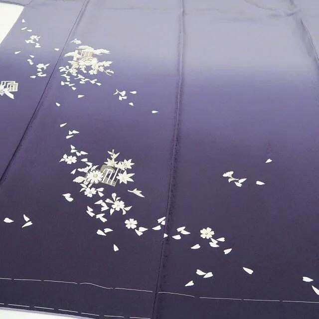 【新古品】tomihisa 新品 総刺繍 源氏香 着物 正絹 仕付け糸付 訪問着 4791