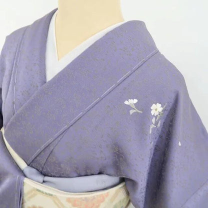 【新古品】tomihisa 新品 総刺繍 源氏香 着物 正絹 仕付け糸付 訪問着 4791