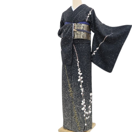 【新古品】tomihisa 新品 蒔糊 落款 着物 正絹 仕付け糸付 作家物 訪問着 5062