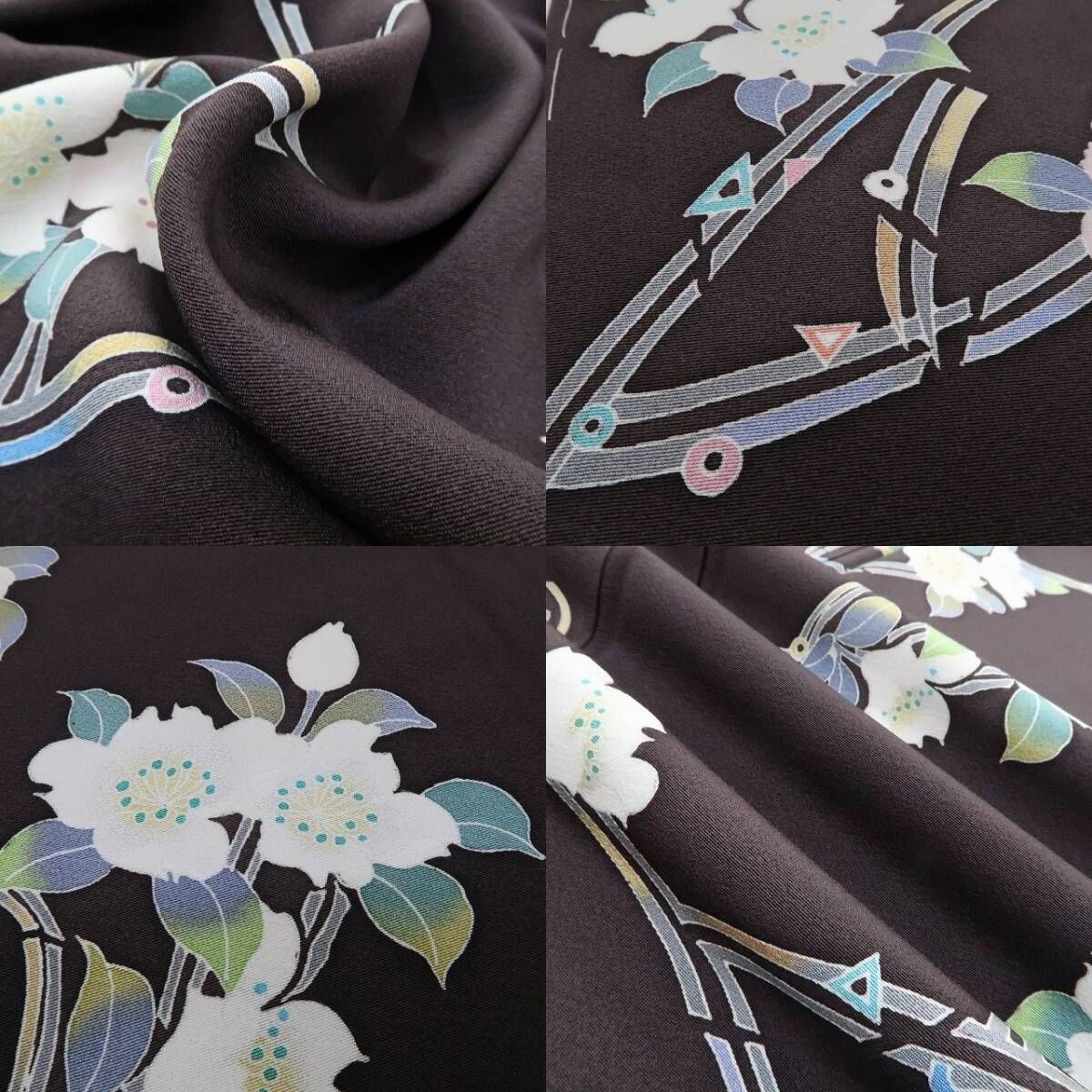 【新古品】tomihisa 新品 手描き友禅 桜 着物 正絹 仕付け糸付 訪問着 5169