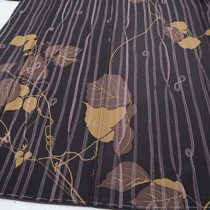 【中古】tomihisa 美品 蔦 着物 正絹 仕付け糸付 訪問着 5181