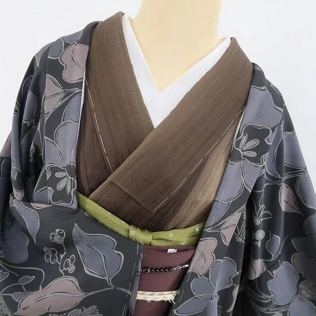 【新古品】tomihisa 新品 着物 正絹 仕付け糸付 ロング丈 長羽織 5314