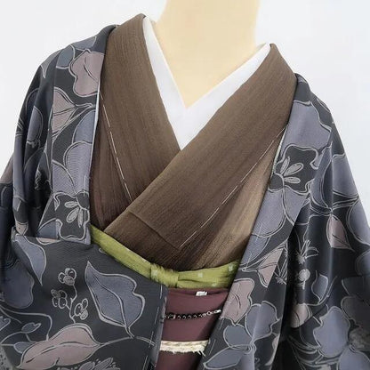 【新古品】tomihisa 新品 着物 正絹 仕付け糸付 ロング丈 長羽織 5314