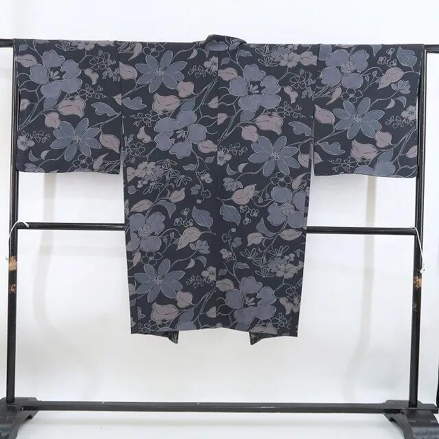 【新古品】tomihisa 新品 着物 正絹 仕付け糸付 ロング丈 長羽織 5314