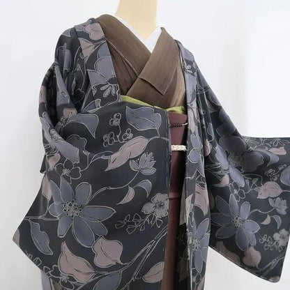 【新古品】tomihisa 新品 着物 正絹 仕付け糸付 ロング丈 長羽織 5314