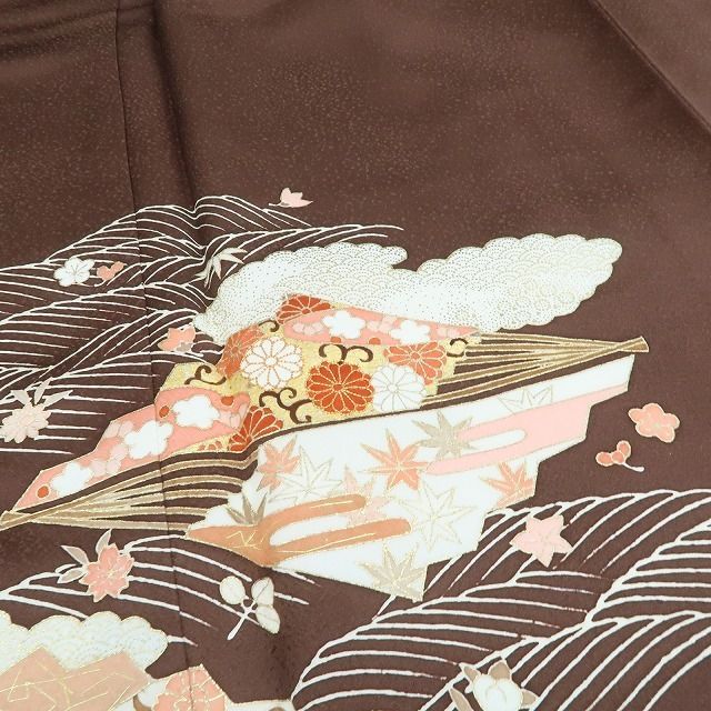 【新古品】tomihisa 新品 金駒刺繍 着物 正絹 仕付け糸付 トールサイズ 訪問着 5334