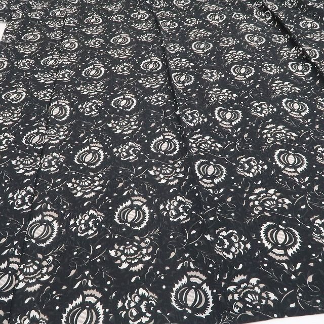 【新品】tomihisa 新品 SOULEIADO セオアルファ お仕立て上がり品 洗える夏着物 仕付け糸付 小紋 浴衣 6345