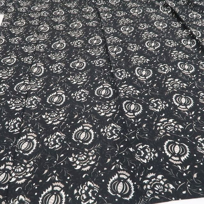 【新品】tomihisa 新品 SOULEIADO セオアルファ お仕立て上がり品 洗える夏着物 仕付け糸付 小紋 浴衣 6345