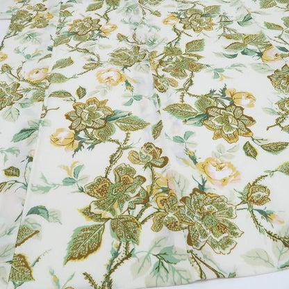 【新品】tomihisa 新品 SOULEIADO セオアルファ ローズバッド お仕立て上がり品 洗える夏着物 仕付け糸付 小紋 浴衣 6598