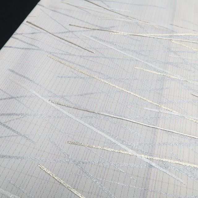 【新古品】tomihisa 新品 単衣 金彩友禅 和田光正 落款 着物 仕付け糸付 ワイドサイズ 証紙付 本場大島紬 6665