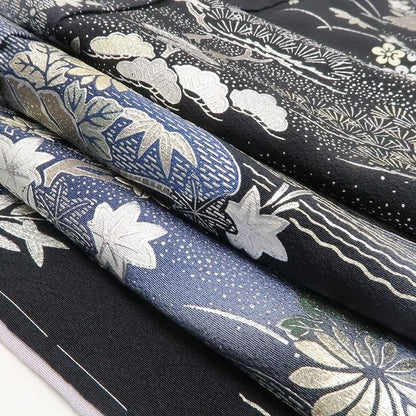 tomihisa 新品 桂由美 落款 銀彩 茶屋辻 着物 正 仕付け糸付 トールサイズ”茶屋辻で品格と華やぎを備えて”訪問着 6877