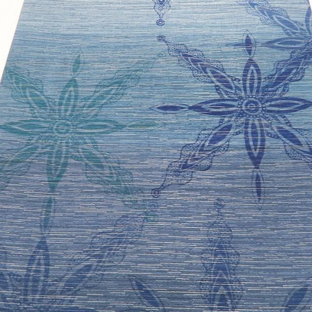 tomihisa 美品 着物 正絹 全通“静かな存在感で装いを引き締める”袋帯 6889