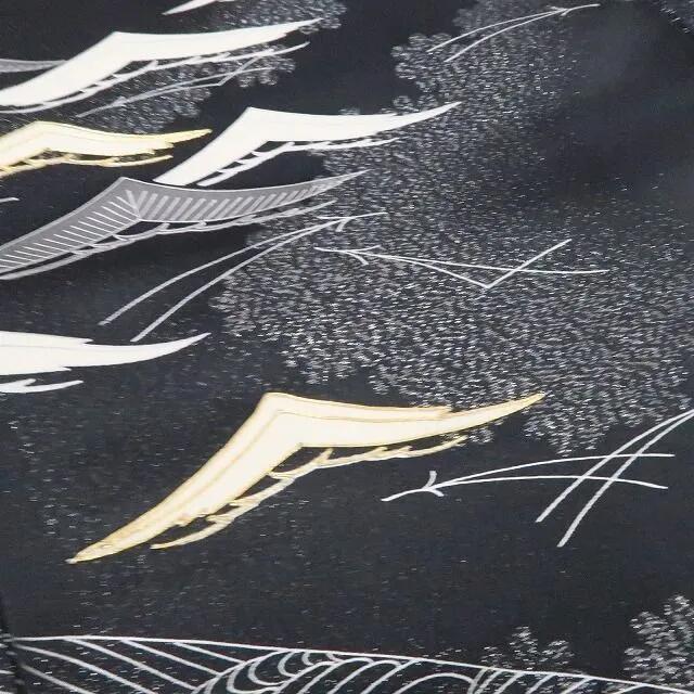 【新古品】tomihisa 新品 金糸刺繍 着物 正絹 仕付け糸付 訪問着 7422