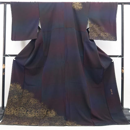 【新古品】tomihisa 新品 前田仁仙 落款 暈し 着物 正絹 仕付け糸付 訪問着 7437