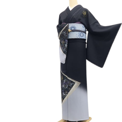 【新古品】tomihisa 新品 さが美謹製 レース 着物 正絹 仕付け糸付 訪問着 7458