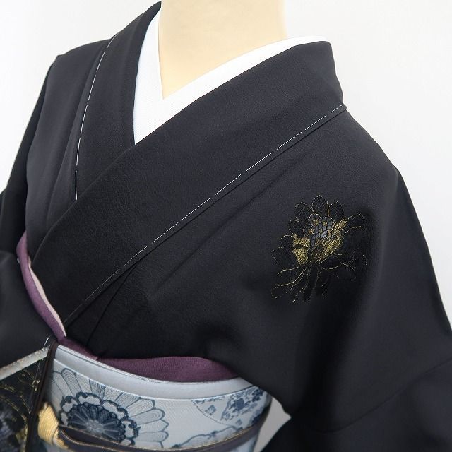 【新古品】tomihisa 新品 さが美謹製 レース 着物 正絹 仕付け糸付 訪問着 7458