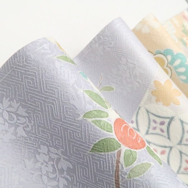 【新古品】tomihisa 新品 京友禅 金駒刺繍 着物 正絹 仕付け糸付 訪問着 7463