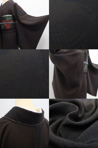 【新古品】tomihisa 新品 やまと誂製 ゴールドラベル 着物 正絹 仕付け糸付 小紋 7467