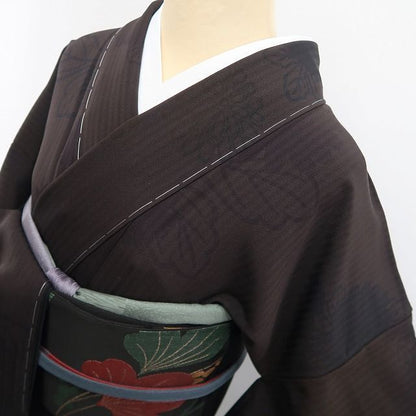 【新古品】tomihisa 新品 やまと誂製 ゴールドラベル 着物 正絹 仕付け糸付 小紋 7467