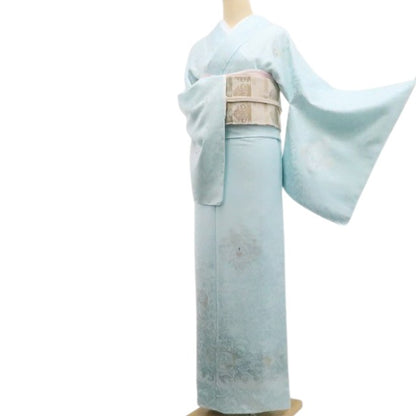 【新品】tomihisa 新品 お仕立て上がり品 金彩 唐花 着物 仕付け糸付 トールサイズ 訪問着 7487