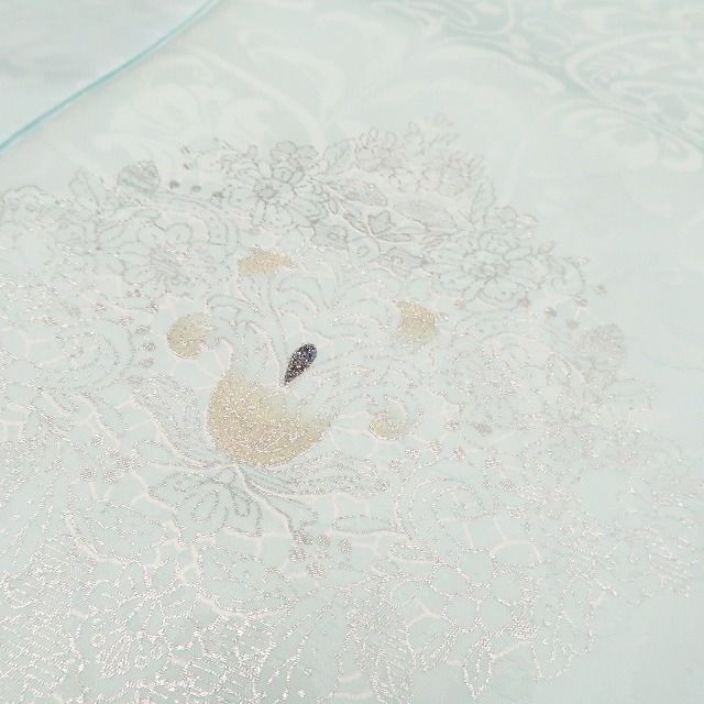 【新品】tomihisa 新品 お仕立て上がり品 金彩 唐花 着物 仕付け糸付 トールサイズ 訪問着 7487