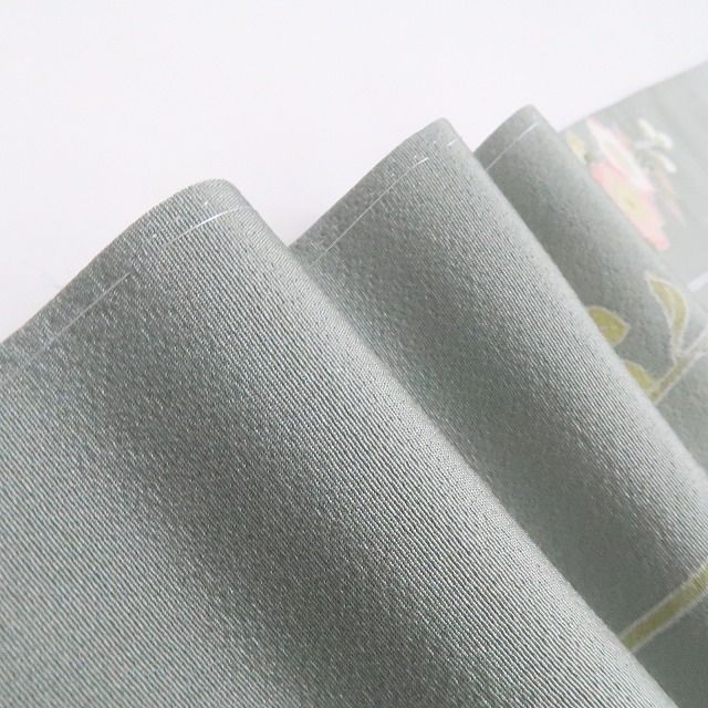 【新古品】tomihisa 新品 ほていや謹製 手描き友禅 着物 正絹 仕付け糸付 訪問着 7490