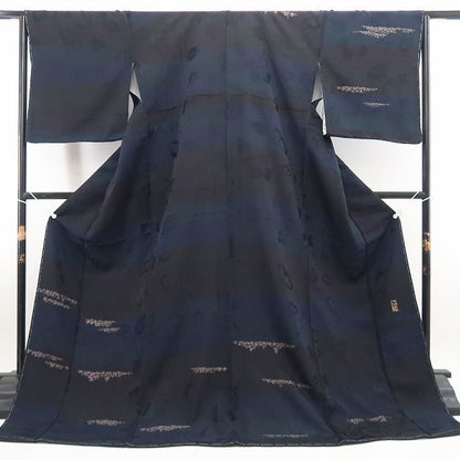 【新古品】tomihisa 新品 落款 暈し 着物 正絹 仕付け糸付 作家物 付下げ 7501