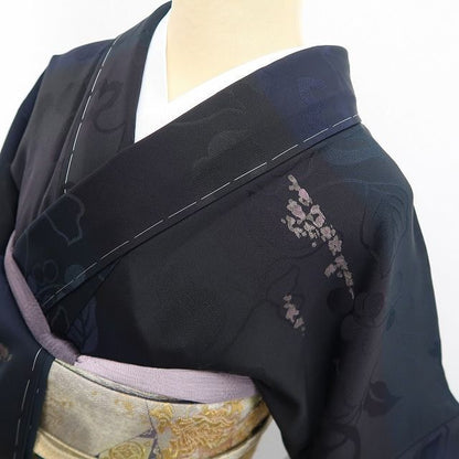 【新古品】tomihisa 新品 落款 暈し 着物 正絹 仕付け糸付 作家物 付下げ 7501