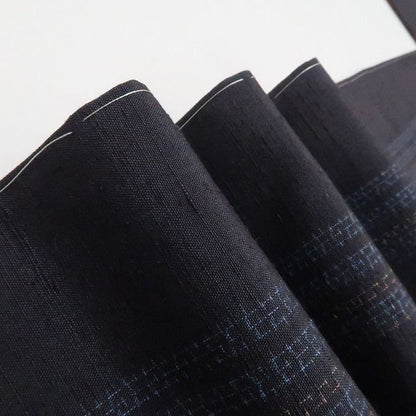 【新古品】tomihisa 新品 奥順謹製 はたおり娘 着物 正絹 仕付け糸付 証紙付 結城紬 7513