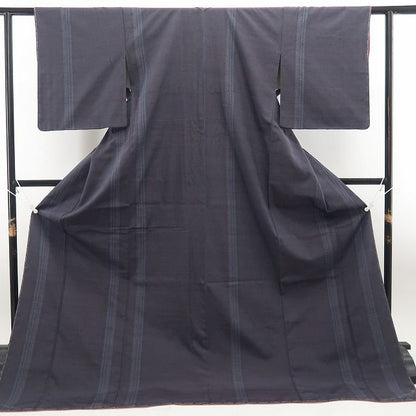 【新古品】tomihisa 新品 奥順謹製 はたおり娘 着物 正絹 仕付け糸付 証紙付 結城紬 7513