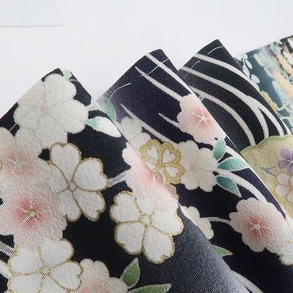 【新品】tomihisa 新品 吉澤友禅 お仕立て上がり品 金駒刺繍 雪輪 着物 正絹 仕付け糸付 トールサイズ 訪問着 7516