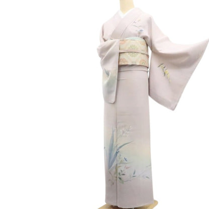 【新古品】tomihisa 新品 無線友禅 暈し 着物 正絹 仕付け糸付 訪問着 7518