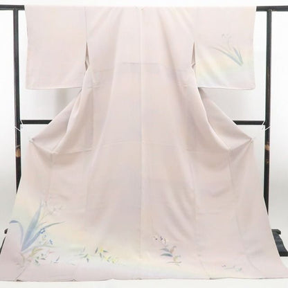 【新古品】tomihisa 新品 無線友禅 暈し 着物 正絹 仕付け糸付 訪問着 7518