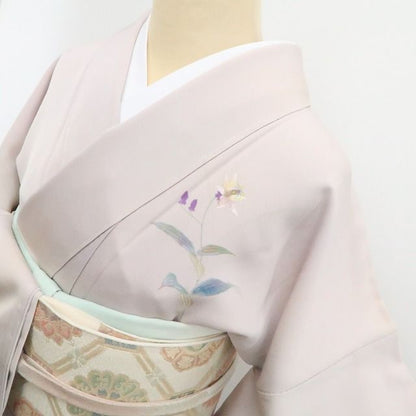 【新古品】tomihisa 新品 無線友禅 暈し 着物 正絹 仕付け糸付 訪問着 7518
