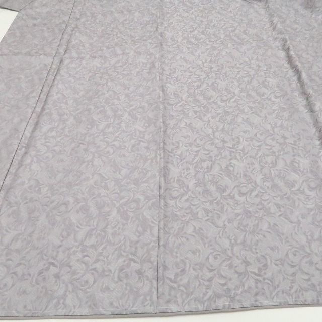 【新品】tomihisa 新品 お仕立て上がり品 花唐草 着物 正絹 仕付け糸付 トールサイズ お召 7543