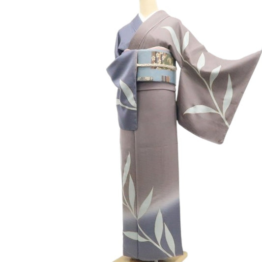 【新古品】tomihisa 新品 斉藤三才 落款 着物 正絹 仕付け糸付 訪問着 7548
