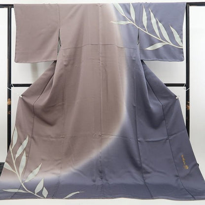 【新古品】tomihisa 新品 斉藤三才 落款 着物 正絹 仕付け糸付 訪問着 7548