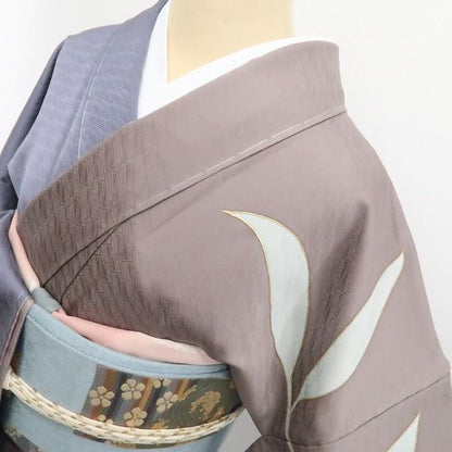 【新古品】tomihisa 新品 斉藤三才 落款 着物 正絹 仕付け糸付 訪問着 7548
